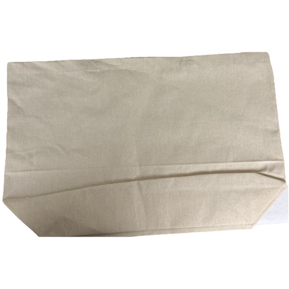 Sezane Cotton Tote Bag Bonjour L'Amour Cream 20x13 Paris - Picture 3 of 8